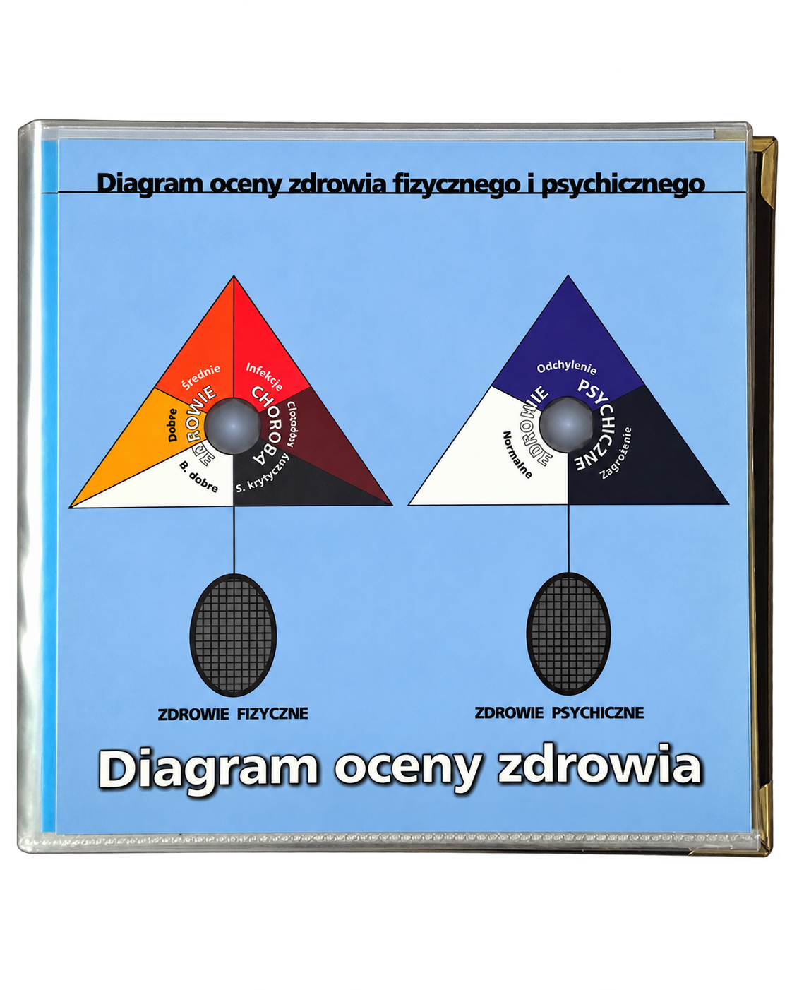 Diagram oceny zdrowia fizycznego i psychicznego